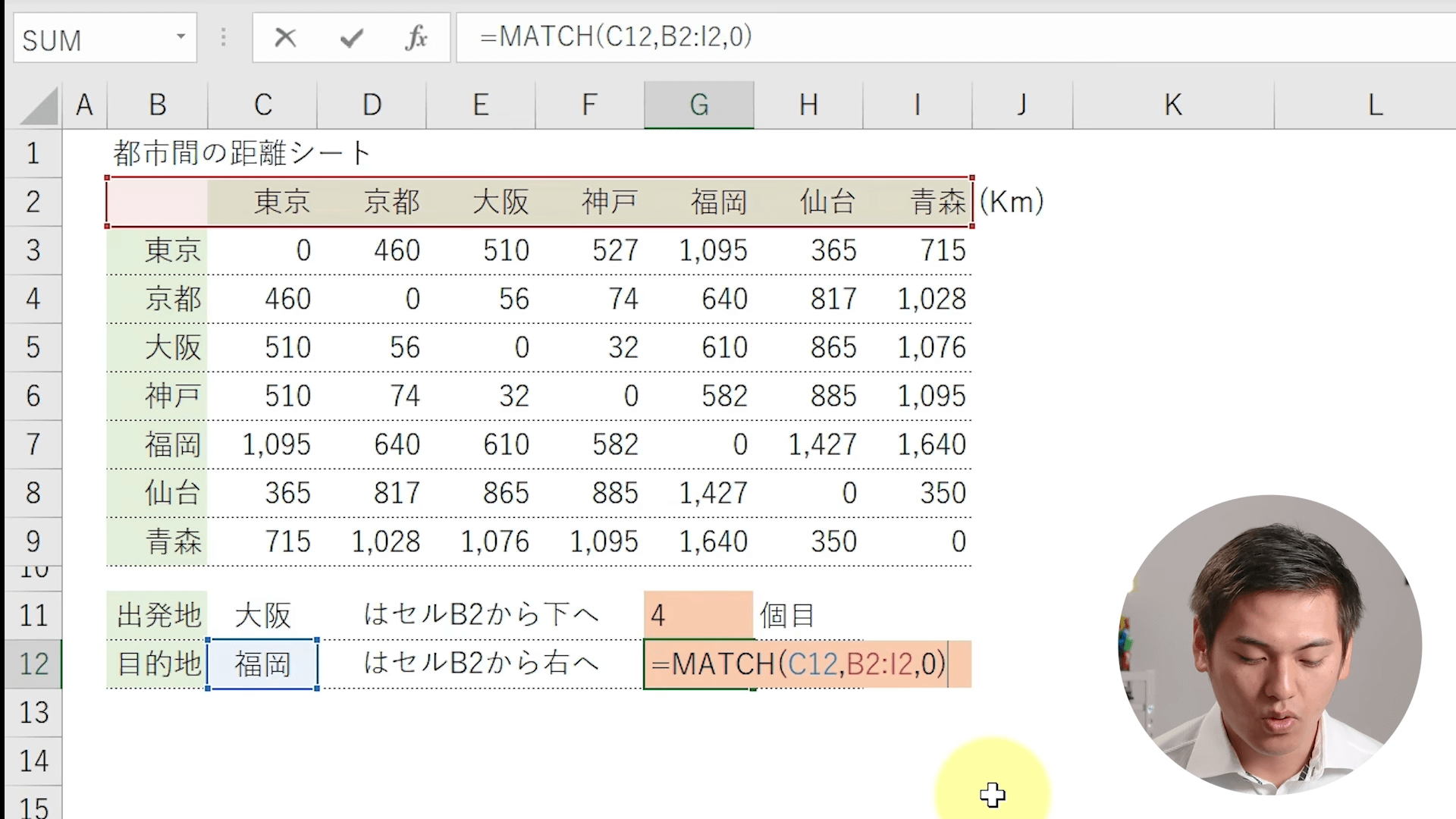 【動画付き #25】INDEX・MATCH関数の組み合わせをマスターしよう!VLOOKUP関数よりも高度な検索が可能に! | ユースフル