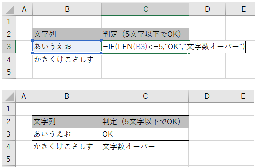 文字数判定